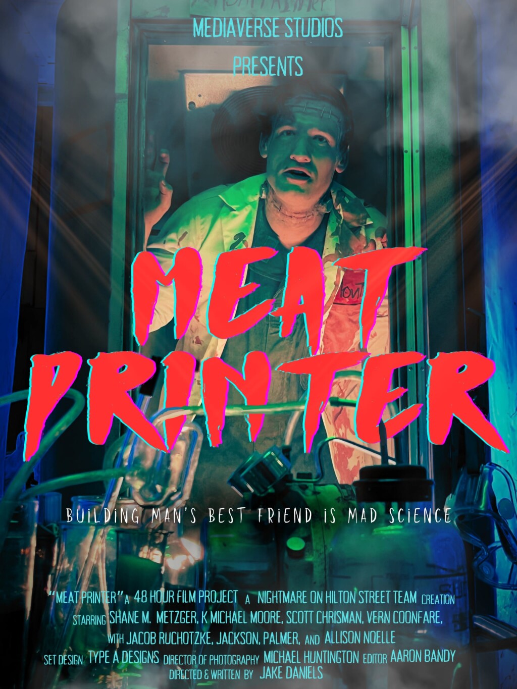 Filmposter for Meat Printer